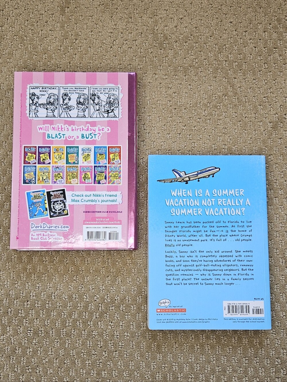 Dork Diaries #13 & Sunny Side Up book bundle - Picture 2 of 9